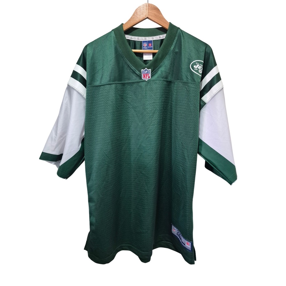 NFL Pro Line New York Jets Football Jersey Green White Mens‎ 2XL